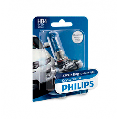 Галогеновая лампа Philips HB4 Crystal Vision 4300К  